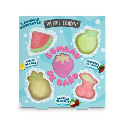 The Fruit Company vonios bombų rinkinys